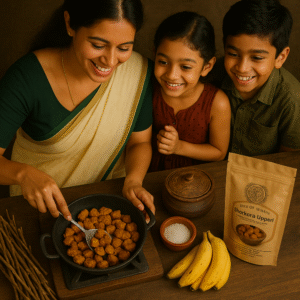 Sharkara Upperi 200gm – Traditional Kerala Jaggery Coated Banana Chips - Image 7