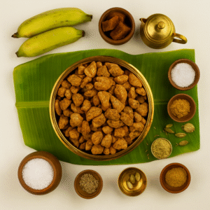 Sharkara Upperi 200gm – Traditional Kerala Jaggery Coated Banana Chips - Image 9