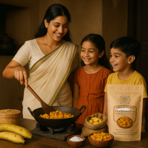 Banana Chips 4-Cut | Traditional Kerala Snack | Crispy & Crunchy Homemade Style 250gm - Image 6
