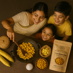 Banana Chips 4-Cut | Traditional Kerala Snack | Crispy & Crunchy Homemade Style 250gm - Image 7