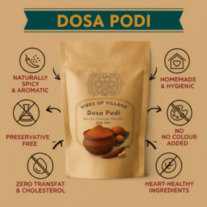 Dosa Podi 200 GM | Authentic Kerala Chutney Powder | Traditional Homemade Spice Mix for Dosa - Image 6