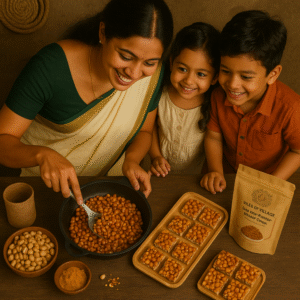 Kappalandi Mittai 200gm - Peanut Candy | Peanut Chikki | Kerala Style Peanut Jaggery Bar | Crunchy & Sweet Homemade Snack - Image 8